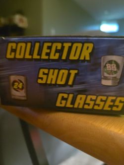 Jimmy Johnson shot glasses