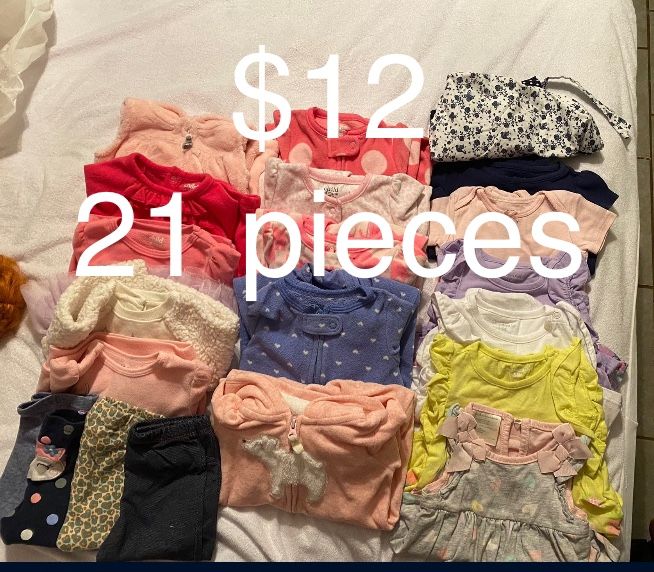 Baby Girl Clothes 3-6 Months