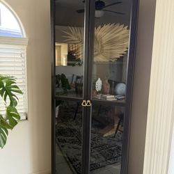 IKEA Billy Book Case Glass Doors 