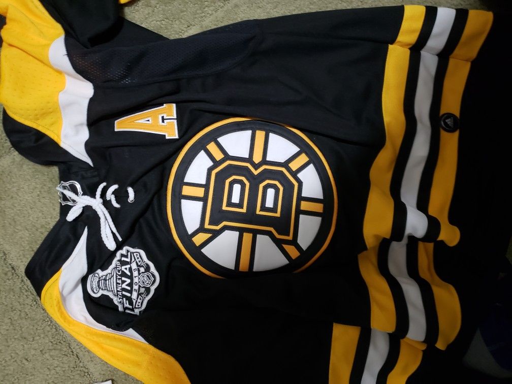 Bergeron Bruins Jersey Medium stitched