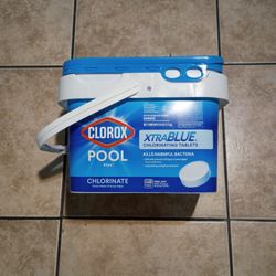 Clorox Extra Blue Chlorinating Tablets 25 lb
