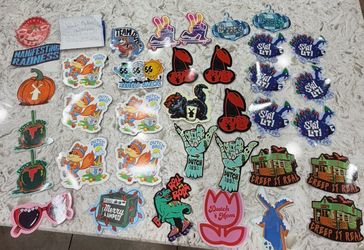 Dutch Bros Stickers : $2 each : 34 total