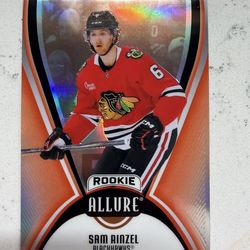 2025-26 25-26 Upper Deck Allure Red Rainbow Sam Rinzel Rookie RC (RC) #111