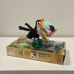Lego three and one tropical toucan