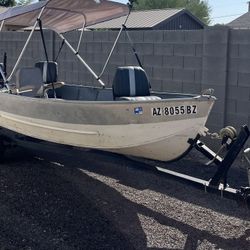 1970 KLAMATH 14’ Aluminum Boat