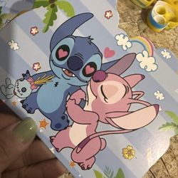 Stitch and Angel Birthday Invitations 