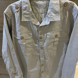 Men’s Button Down Long Sleeve Shirt 