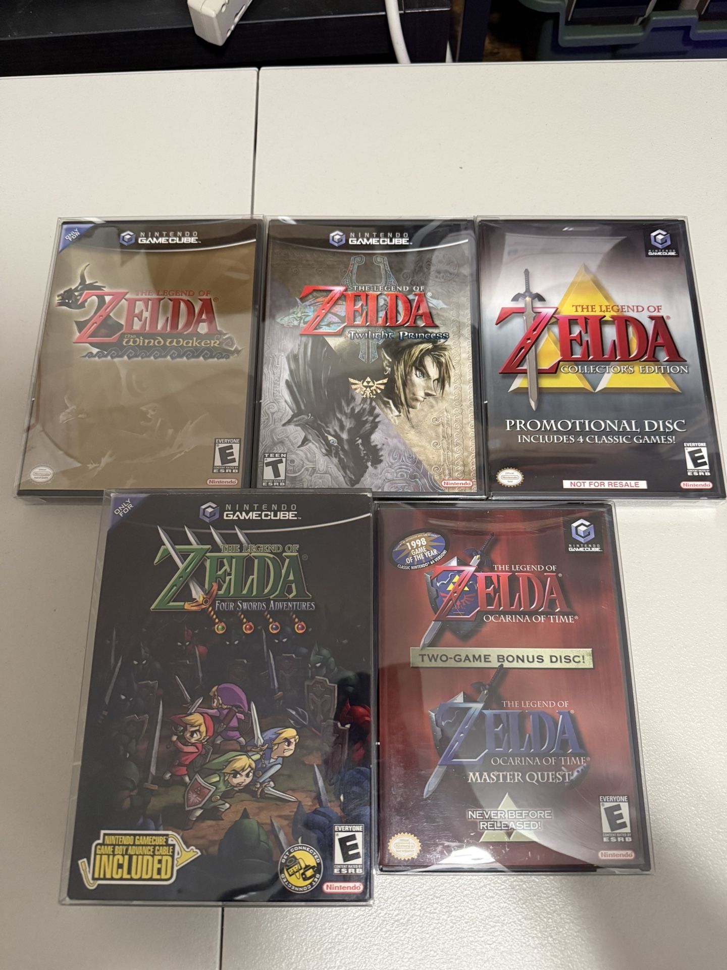 Zelda Gamecube Lot