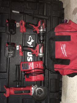 18 V Milwaukee set