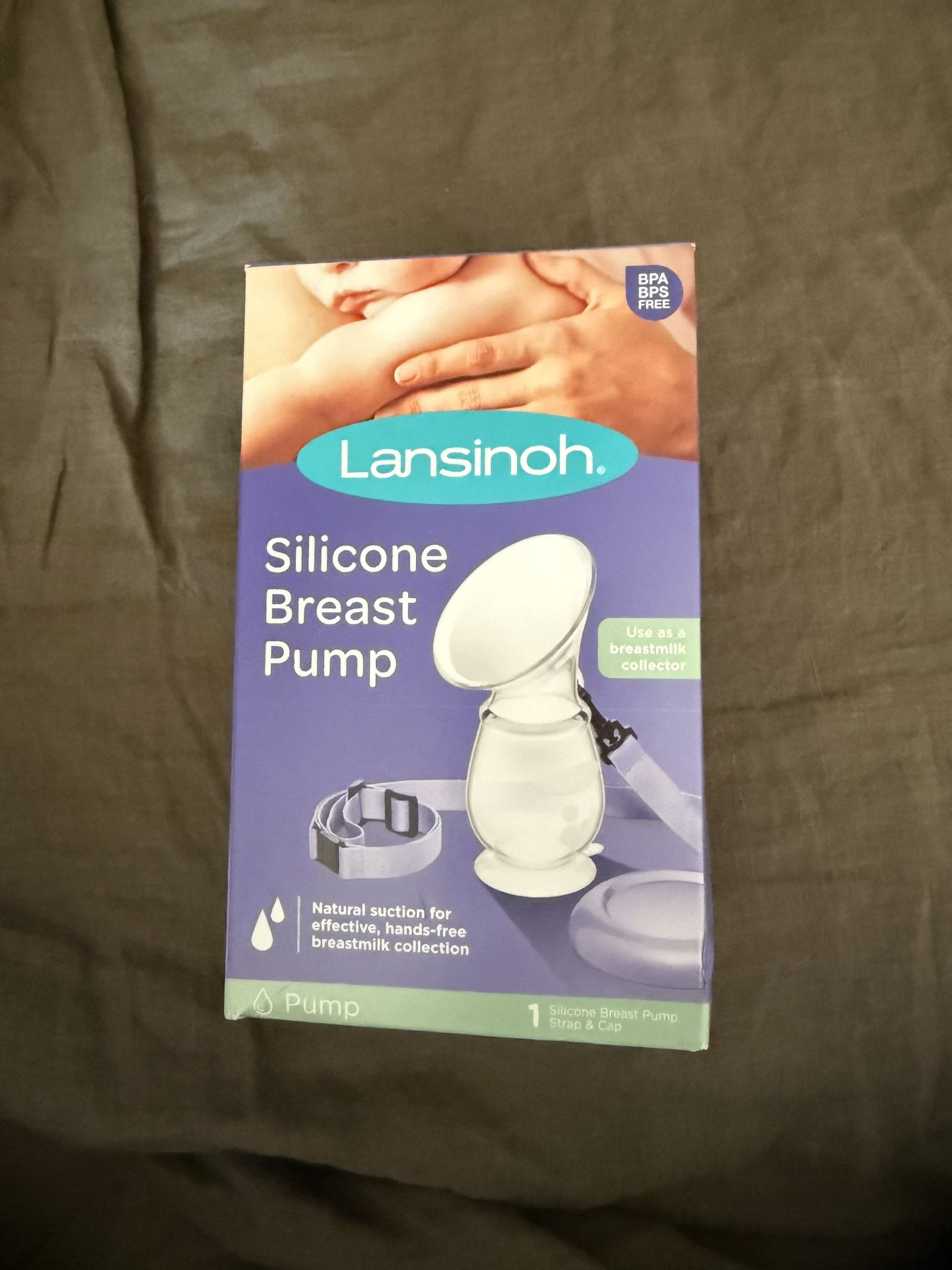 Lansinoh Silicone Breast Pump, Milk collector like the haka brand new never used