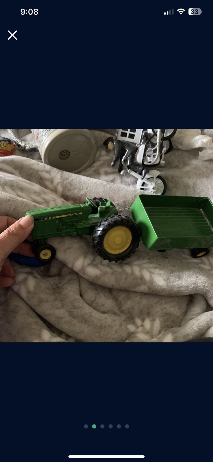 John Deere collectors tractor