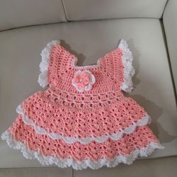 Baby girl crochet dress