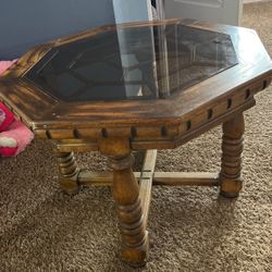 Glass top coffee Table 