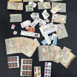 Stamp Collection Lot – Worldwide Albums, Vintage, First Day Covers (Estate Find)