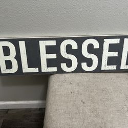 blessed sign 