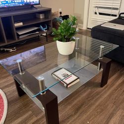 Glass Coffee Table 