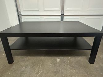 Black IKEA Coffee Table
