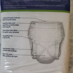 Youth Pull Up Diapers  Large SM/Med & L/ XL 