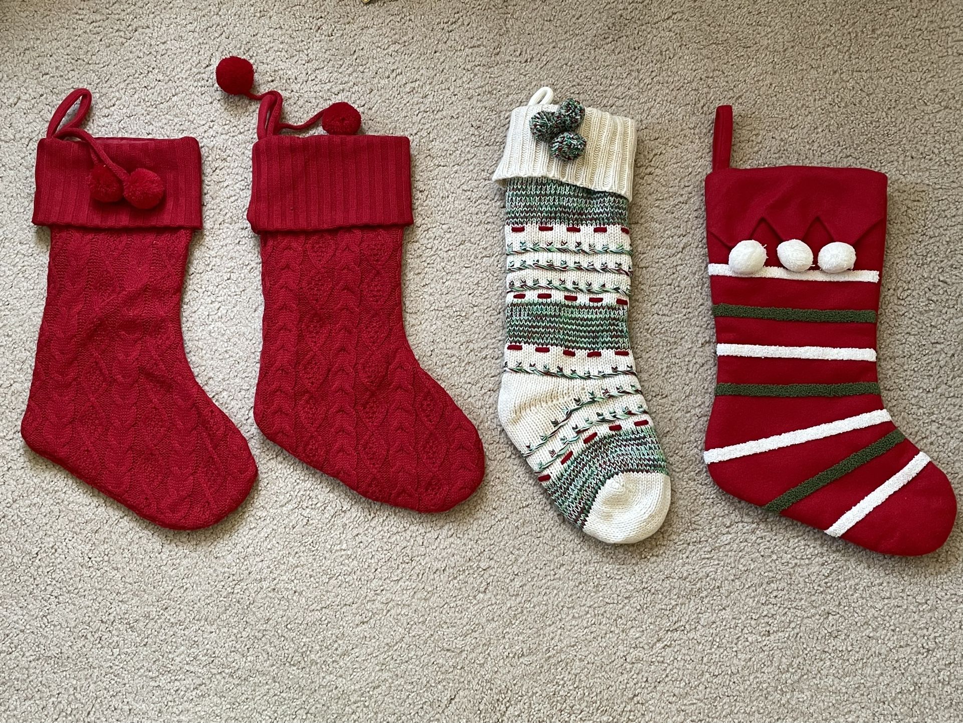 Multiple Christmas Stockings