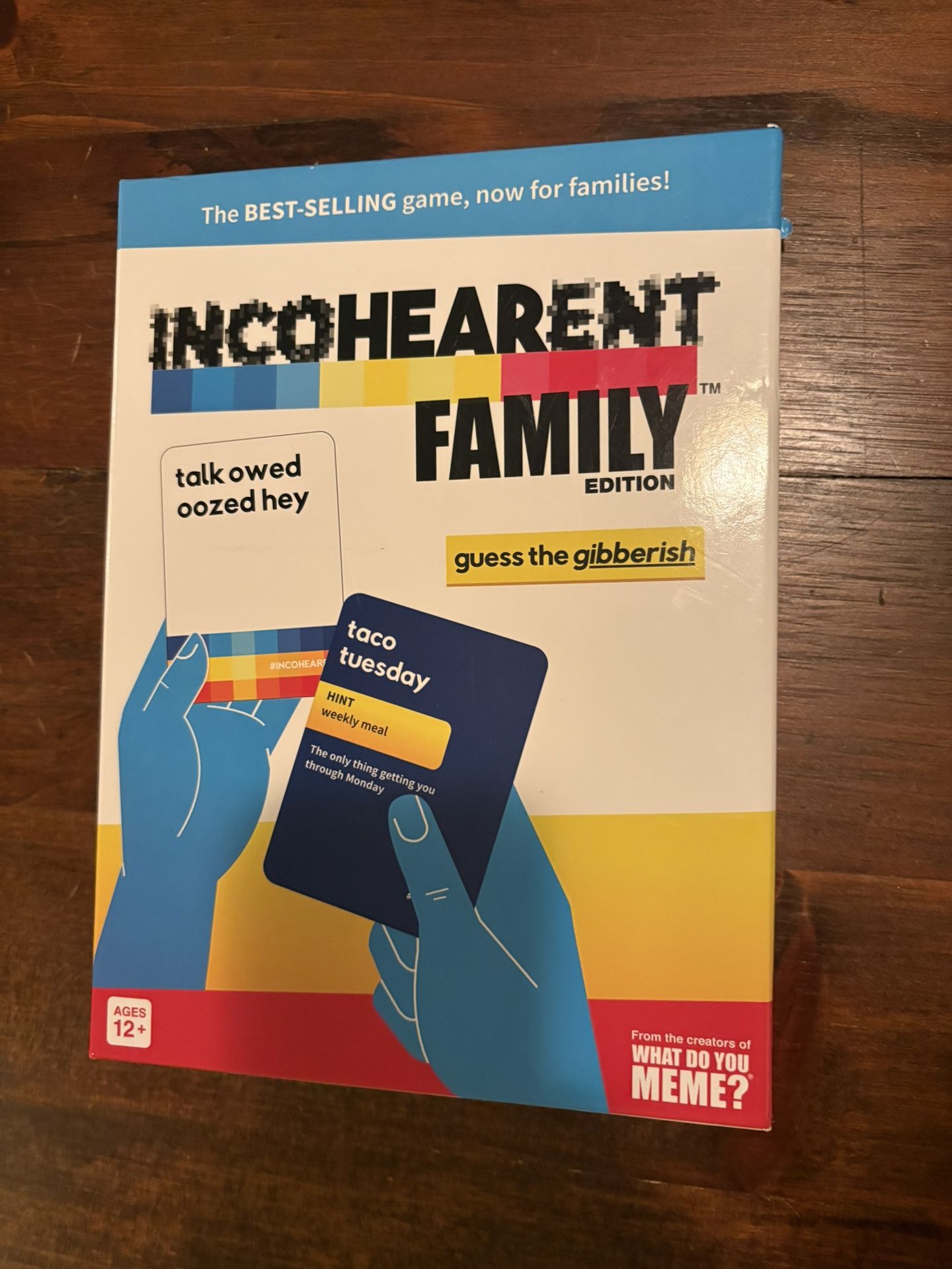 Incohearent Family Edition Game