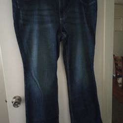 Women's Plus Size Wrangler's Boot Cut Denim 22x32