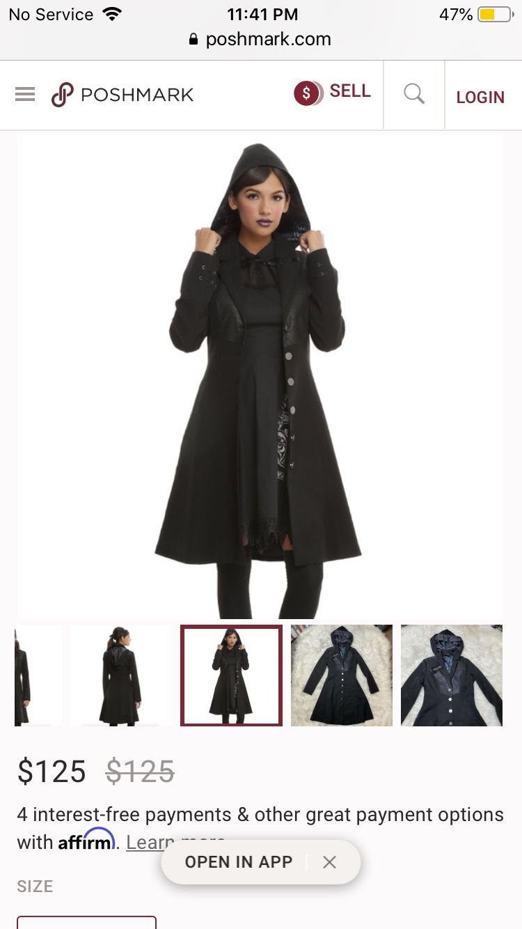 Harry Potter Coat In Great Condition. Perfect For Halloween