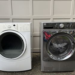 Kenmore Elite Front Load Washer and Dryer