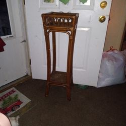 Wicker Plant Stand Good Condition $6.00