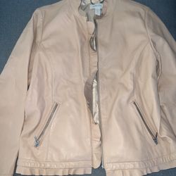 Chico’s Leather jacket