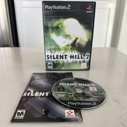 Silent Hill 2 (Sony PS2) ARTWORK ONLY! NO GAME!! FREE SHIPPING! 