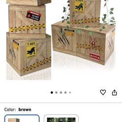 Boxes For decoration Dinosaurs 