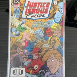Justice League Europe Annual #1-3 