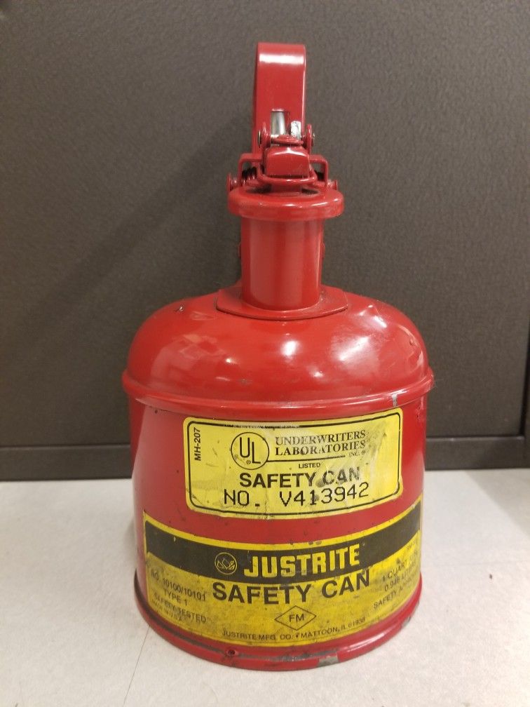 safety can