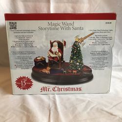 Mr. Christmas Magic Wand Storytime With Santa