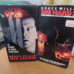 Die Hard 1&2 Vhs Tape 