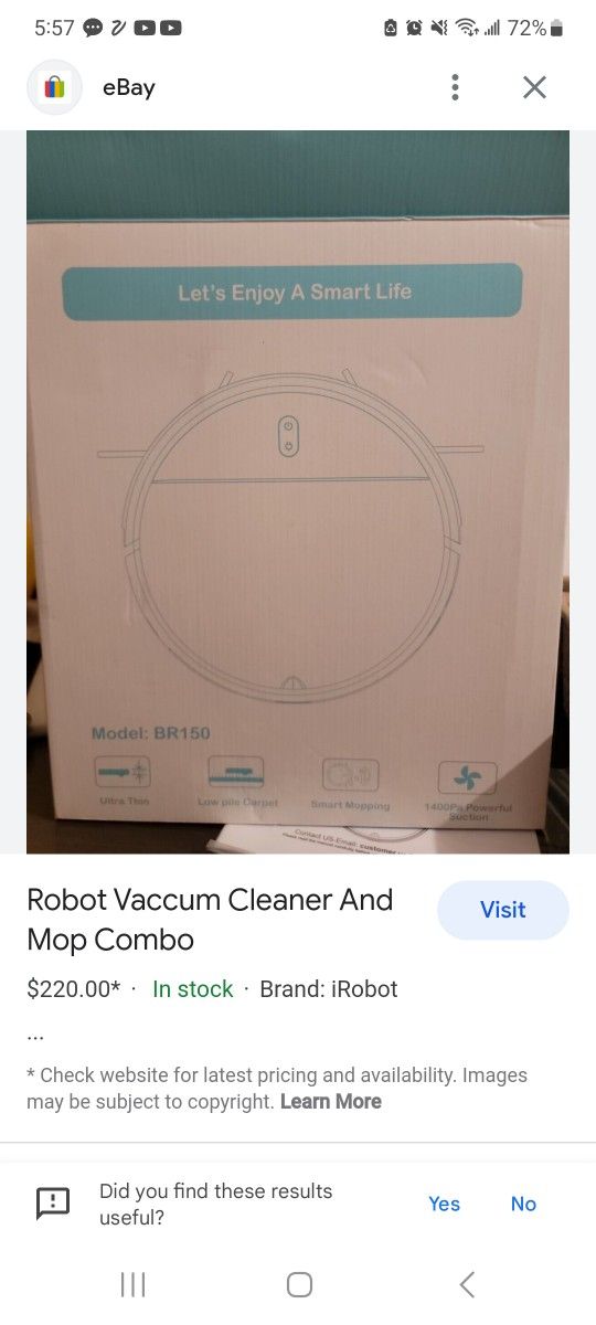 Gttvo 2in1 Smart Mopping and Dust cleaning