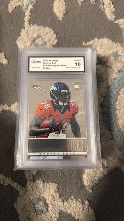 2013 Prestige Montee Ball Rookie Card GMA 10