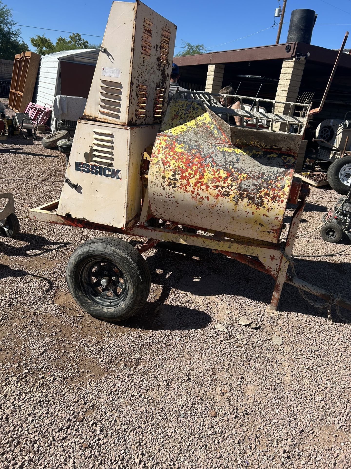 Seasick Mortar Mixer