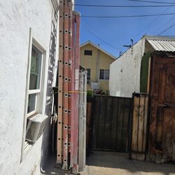 3 Extension Fiberglass Ladders (Various Prices) -see Details Below