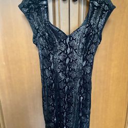 Gorgeous sequins velvet dress  Size 4