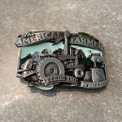 Brand New Farmer Belt Buckle 