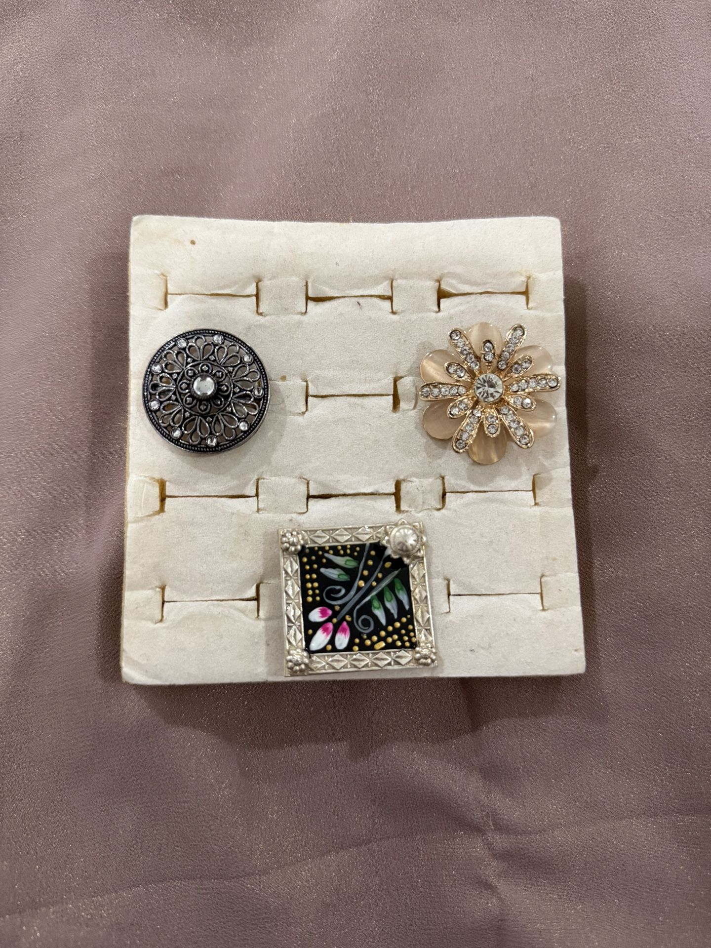 New | Bundle of 3 Indian Adjustable Rings