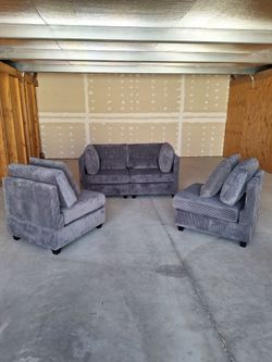Modern 4 Seat Corner Sofa $480 FIRM