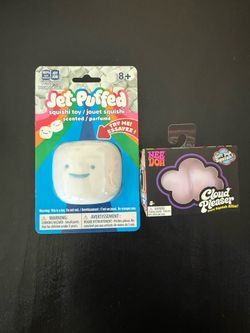 NEW Needoh Cloud Pleaser + Jet Puffed Marshmallow Squish
