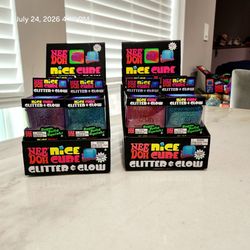 Needoh Glitter Nice cubes