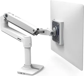 Ergotron – LX Monitor Arm, Single Monitor Desk Mount – fits Flat Curved Ultrawide Computer Monitors up to 34 Inches, 7 to 25 lbs, VESA 75x75mm or 100x