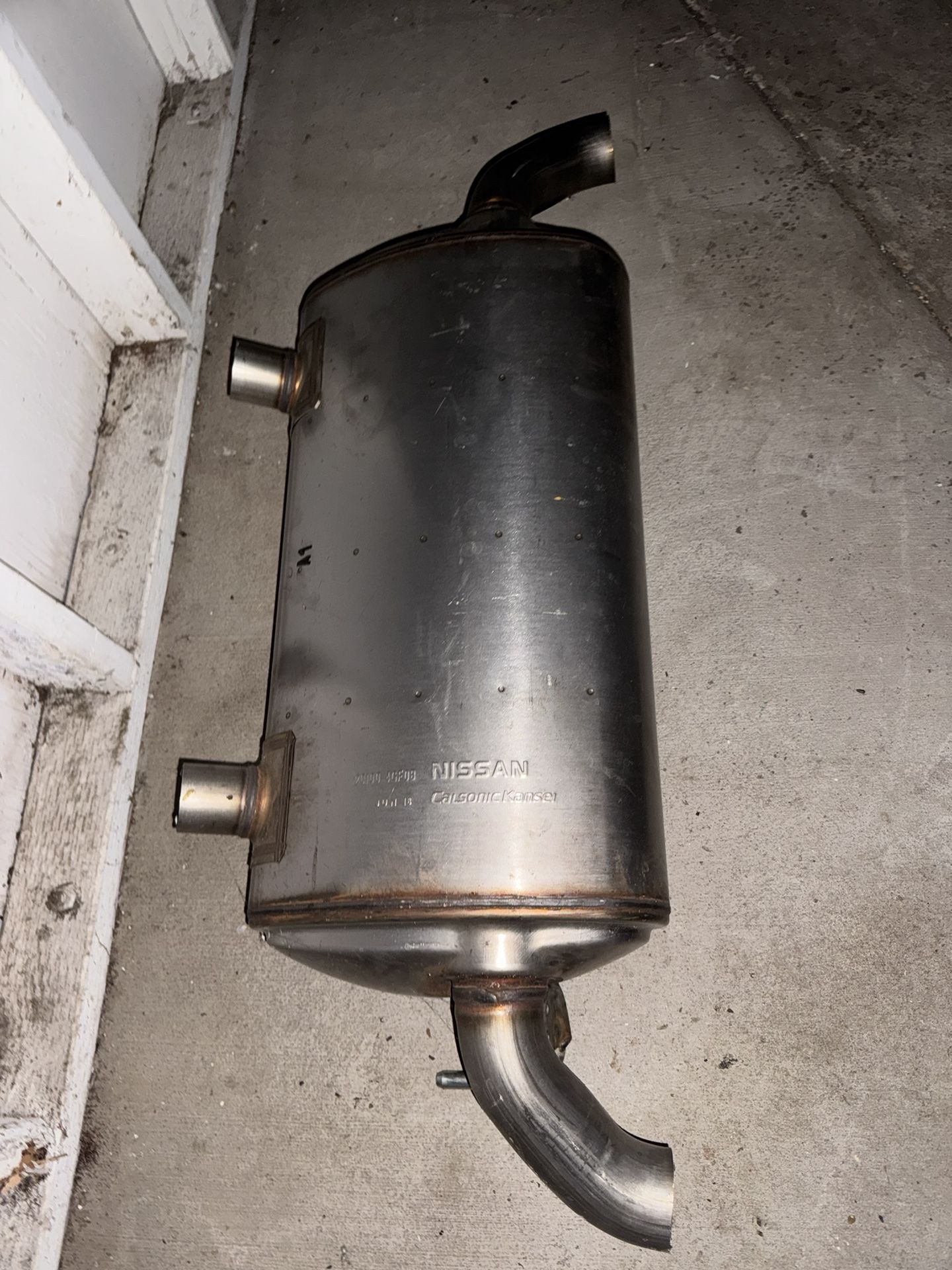OEM Infiniti Q60 Axle-Back Muffler Exhaust (2017–2022)