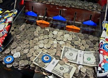 Coin pusher spot find