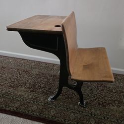 Antique School Desk