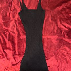 Black  form fitting dress